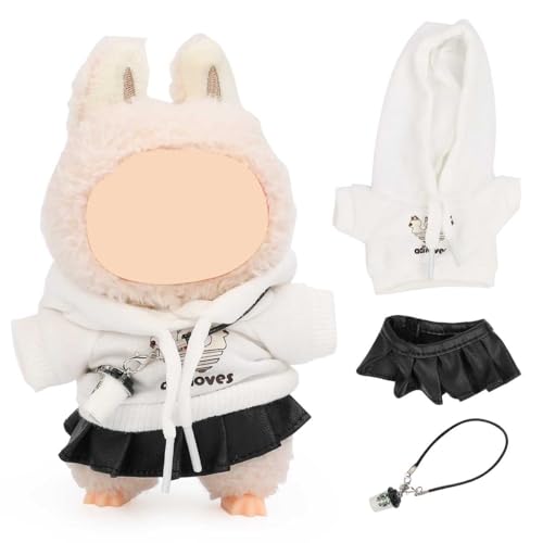 Hoodie/Leather Half Skirt/Beverage Bag