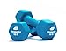 Fitness Alley Neoprene Coated Workout Dumbbells set of 2 – Anti Roll, Non Slip with Smooth Grip Fitness & Exercise Dumbbells – Hexagon Shaped Hand Weights for Women & Men – Best Choice for Gyms & home use
