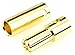 Apex RC Products 5.5mm Male/Female Gold Plated Bullet Connectors Plugs - 10 Pair #1106