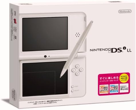 Nintendo Dsill Portable Video Game Console - Natural White - Japanese Version (Only Plays Japanese Version Ds Games)