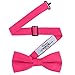 Men's Classic Pre-Tied Formal Tuxedo Bow Tie - S.H Churchill (Hot Pink)