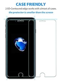 Protector de pantalla para teléfono móvil iPhone 6 Plus, 6S Plus, 7Plus, 8 Plus (5,5 pulgadas), cristal templado premium, paquete de 3, por changze