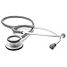 ADC Adscope Lite 609 Ultra Lightweight Clinician Stethoscope, 31 inch Length, Gray