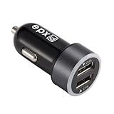 epxid JoltDrive 2 4.8V / 24 W Dual USB Car Charger Adapter for iPhone 6S/6S Plus/6 Plus /6, Samsung Galaxy, Google Nexus, LG, HTC, Motorola and more (Space Grey)