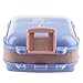 Pill Case Portable Travel Supplements Pills Tablet Vitamin Organizer Box Dispenser, Pocket Container, Medicine Storage 8 Compartments, Blue