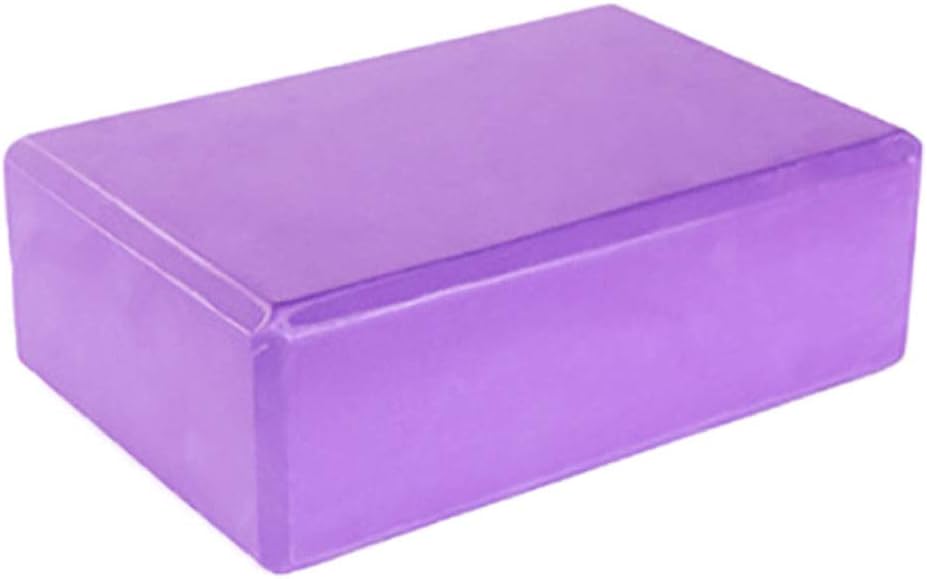khkadiwb Yoga Brick, Non-Slip Yoga Pilate Block EVA Foam Brick Body Stretching Fitness Exercise Tool for Women