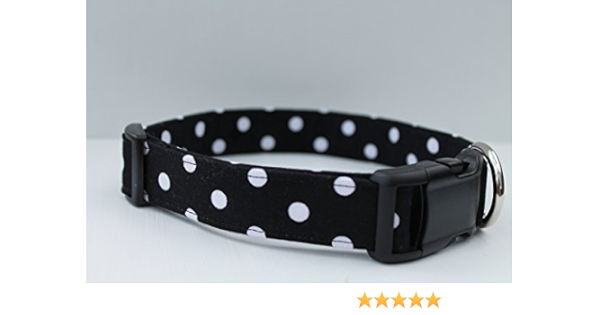 Black and white dog collar Clearance