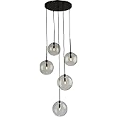 Artcraft Lighting Pinpoint - 5 Light Pendant in Urban Style-15.75 Inches Tall and 22.1 Inches Wide