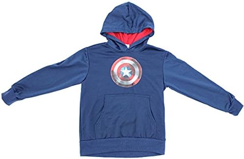 Marvel Captain America Avengers Boy's Hooded Pullover - Shield (6/7)