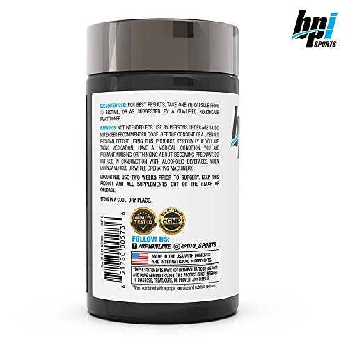 BPI Sports Nite burn Nighttime Fat Burner & Sleep Support Keto