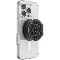 PopSockets Suck-Up™ Suction Grip & Stand, 3-in-1 MagSafe Phone