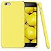 kwmobile Case Compatible with Apple iPhone 6 / 6S Case - TPU Silicone Phone Cover with Soft Finish - Pastel Yellow