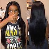 ISEE Hair 8A Peruvian Remy Hair Silky Straight Hair Weave 100% Unprocessed Peruvian Straight Hair 3 Bundles Natural Color 20 22 24inches