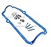 Molded Rubber 1 Piece Oil Pan Gasket Compatible with 1975-1985 Chevy sb 400 350 305 267 265 262 (1pc Rubber)