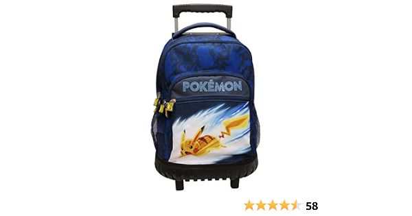 Amazon.com: C Y P Mochila Trolley Fijo Pokemon Multicolor (MC-254-PK) :  Ropa, Zapatos y Joyería
