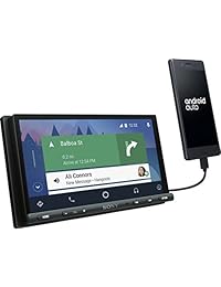 Sony XAV AX5000 Radio Estéreo Doble Din para Coche con Apple Carplay, Android Auto, Bluetooth, Pantalla de 7 "