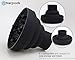 Stargoods Silicone Hair Dryer Diffuser, Black