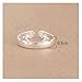 Winuxury Women's Elegant 925 Sterling Silver Dragon Cat Rings Gothic Genuine Evening Party Knuckle Ring