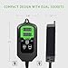 VIVOSUN Heat Mat Thermostat Temperature Controller with Timer Cycle for Seedling Germination Reptiles Brewing and Hatching