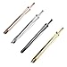 Super Skinny Tie Clips for Men, 4Pcs Tie Bar Set, Gift Box Packed, Suitable for Wedding Anniversary Business and Daily Life.
