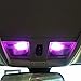 Partsam 8PCS 36mm Festoon 6 SMD LED Bulbs for Car Interior Map Dome Lights, Purple