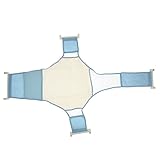 Magideal Blue Baby Newborn Bath Safety Net Infant Massage Bathing Support Bathtub Net