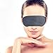 Amariver Eye Mask Shade Cover, 20 Pack Blindfold Travel Sleep Mask Night Sleeping Cover with Nose Pad, Light Guide Relax Cover Black