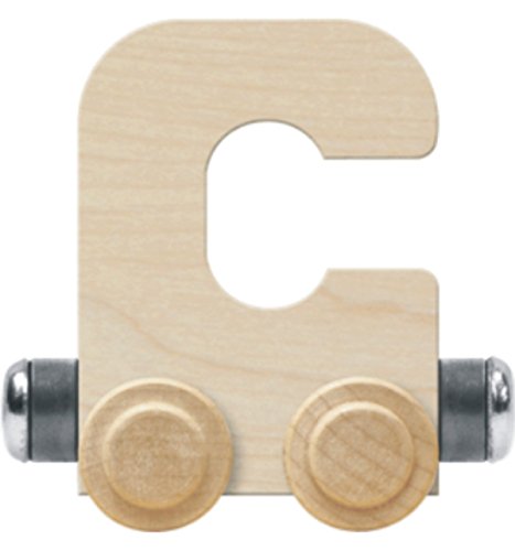 NameTrain Unfinished Letter Car C - Made in USA