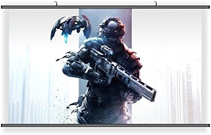 POSTUP Action Game Killzone Hanging Wall Scoll Fabric Decorative Horizontal Poster (21.6" x 13.8") - PUKILL12