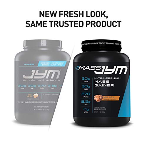 Mass JYM Weight Gainer Protein Powder Egg White, Milk, Whey Protein