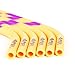 Reusable Silicone Drinking Straws with brush (x6) BPA Free Silicone | Strong, Flexible & Soft Straws | Complete bundle: Straws + Brush + FREE JUICING Recipes eBook!