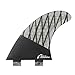 Aimshine FCS Core Carbon Surboard Fins G5 Medium Size Hiwave Series(Grey)
