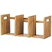 Furinno Bamboo Extension Book Rack, Natural