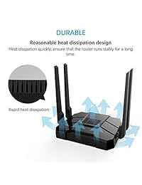 ?Newest 2019? Wireless WiFi Router Up to AC1200Mbps High Speed Home Office Router Ideal for Gaming & HD Video Streaming Works Great with Any Wireless Internet