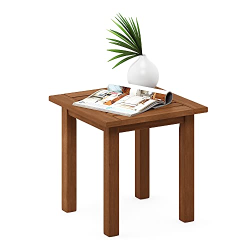 Furinno Tioman Patio Tables, Wood, Natural, One Size