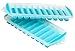 Iconikal Silicone-Bottom Stick Tube Ice Cube Tray Set 4-Pack, Light Blue