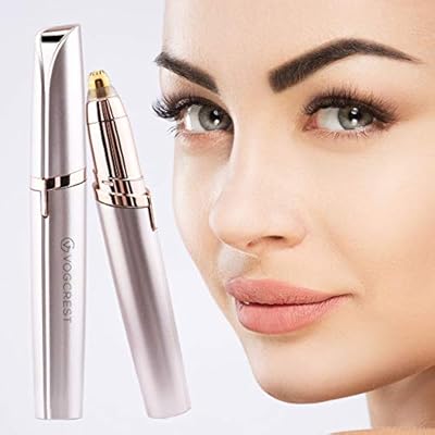 eyebrow hair remover vogcrest electric painless eyebrow trimmer epilator for women