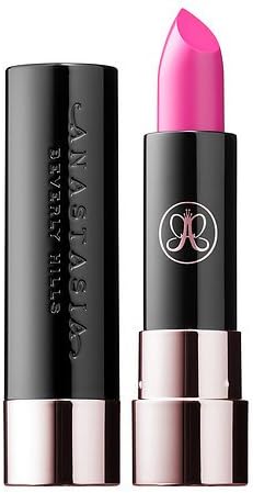 Anastasia Beverly Hills Matte Lipstick - Cotton Candy - vivid bubblegum pink