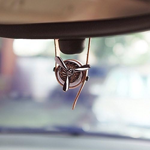 SUNZEALLY Car Air Purifier, Car Air Freshener, Ionizer, Ionic Air Purifier - Removes Pollen, Smoke, Bad Smell and Odors - Ideal for Automobile or RV and Car Gift (Black)