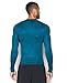 Under Armour Men's UA HeatGear® Armour Printed Long Sleeve Compression Shirt Large Peacock