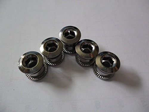 Bike single speed Chain Ring Bolts (bolt 8.5mm /nut 6.5mm) Chainring bolt 5 sets