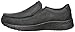 Skechers USA Men's Burst Valid Slip-On Loafer, Black, 11 M US