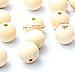 RERIVER 16mm Unfinished Natural Wooden Round Beads (3/4