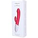 Heating G-Spot Rabbit Vibrator with Bunny Ears for Clitoris Stimulation, Waterproof Rechargeable Dildo, EROCOME Crater Adult Sex Toys with 8 * 8 Different Modes for Women