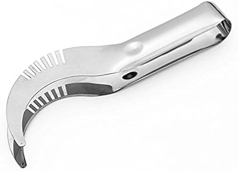 IYAYOO Stainless Steel Watermelon Slicer Corer Server,Multipurpose All in One Stainless Steel Knife Melon & Fruit Slicer