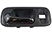 PT Auto Warehouse HO-2601MF-FL - Inside Interior Door Handle, Dark Gray/Chrome Lever - Driver Side Front