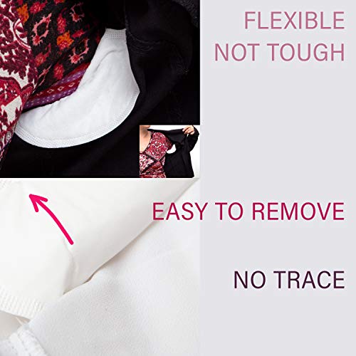 image for Black Stars Armpit Sweat Pads - Disposable Dress Underarm Shields for 