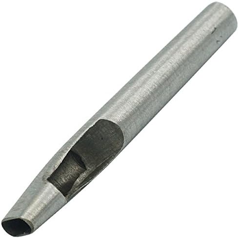 Bluemoona Oval shape Hole Leather Belt Watch Band Gasket Hollow Hole Punch Cutter Tool 5mmx12mm