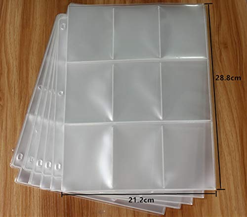 2 Pockets+Trading+Sleeves+Transparent+Skylanders