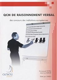 QCM de raisonnement verbal des concours des institutions européennes